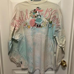Small Disney Adult Flower and Garden World in Bloom Spirit Jersey